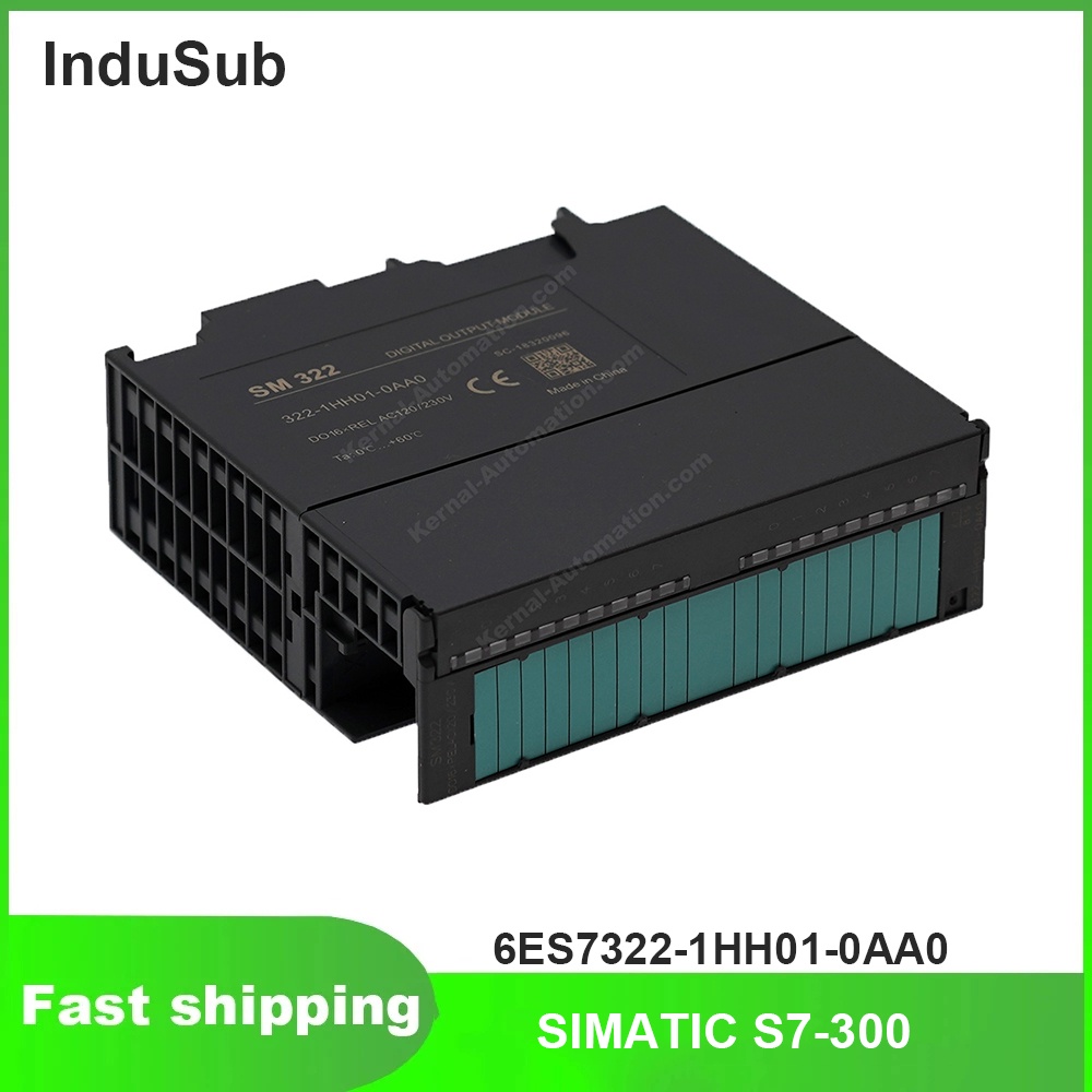 6ES7322-1HH01-0AA0 ใหม่ SIMATIC S7-300 เอาต์พุตดิจิตอล PLC รุ่น SM 222 โมดูล 6ES73221HH010AA0