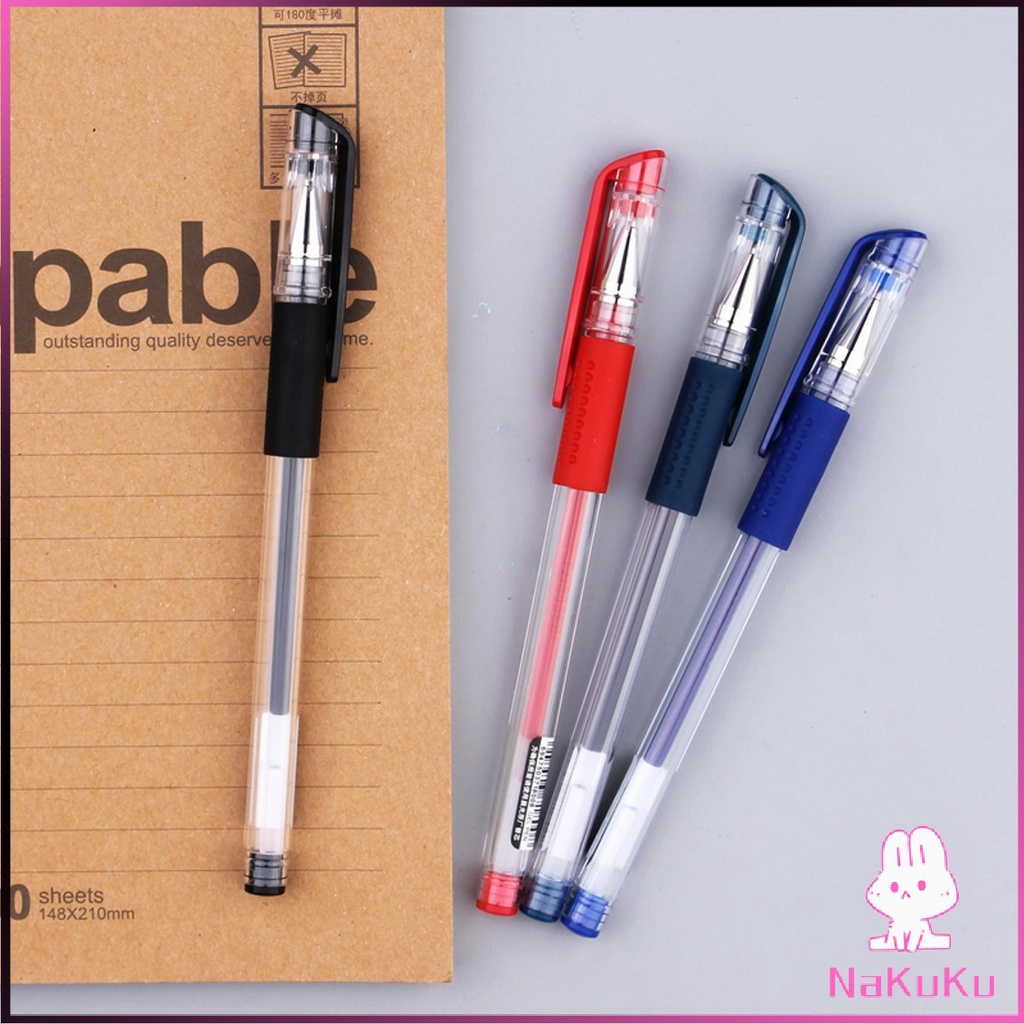 NKK ปากกาเจล คลาสสิค 0.5 มม. แดง น้ำเงิน ดำ Gel pen