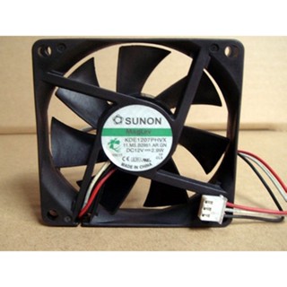 Taiwan SNUON พัดลมระบายความร้อน 7015 12V 2.9W KDE1207PHVX 7 ซม.