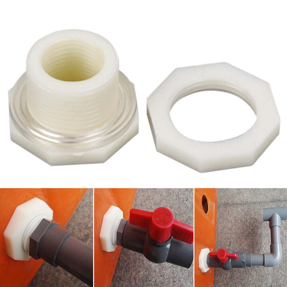 All About Pet ข้อต่อแท้งค์น้ำ พลาสติก ABS Tank Adapter ตัวเชื่อมต่อถังเก็บน้ํา ขนาด