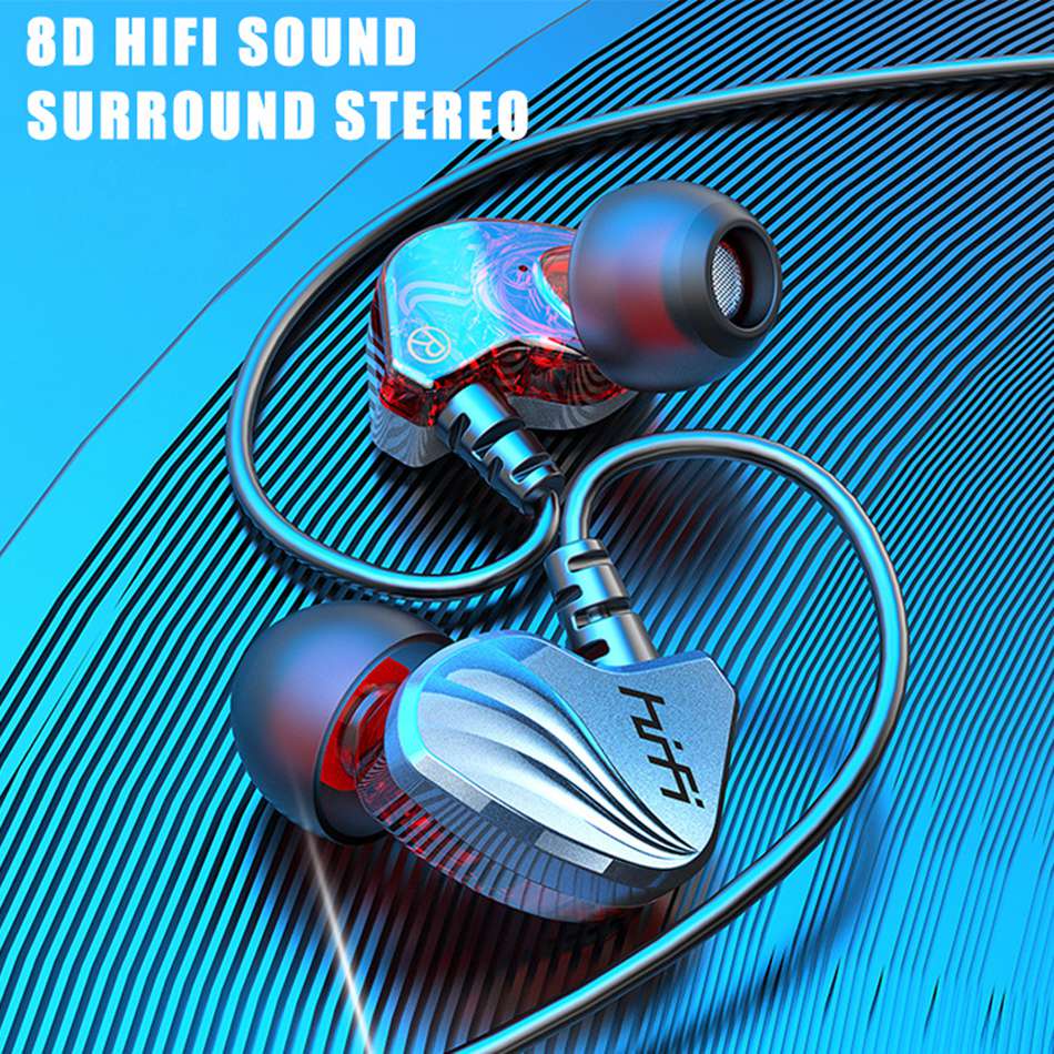 ชุดหูฟังสเตอริโอ Hifi 6D Type C แบบมีสาย 3.5 มม. เสียงเบสหนักแน่น สําหรับเล่นเกม