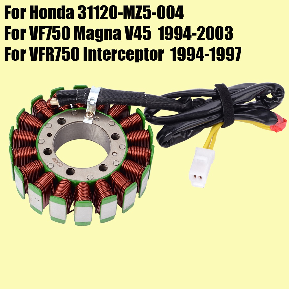 Stator Coil for Honda VF750 Magna V45 VFR750 Interceptor 1994 1995 1996 1997 31120-MZ5-004 VF VFR 75