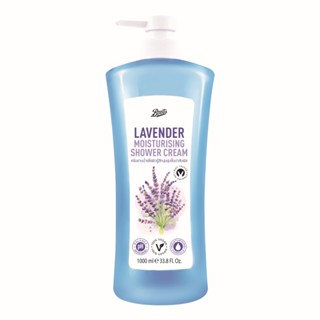 Boots Lavender Moisturising Shower Cream 1000ml. บู๊ทส์ ลาเวนเดอร์ มอยส์เจอร์ไรซิ่ง ชาวเวอร์ ครีม 1000มล.