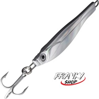 หยื่อสปินเนอร์ขนาด 80 กรัมสำหรับการตกปลาด้วยเหยื่อปลอม Seaspoon Spinner 80g Silver Lure Fishing