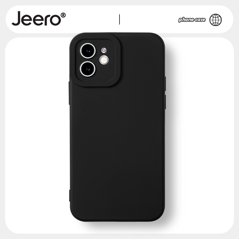 JEERO เคสไอโฟน เคสซิลิโคนนุ่มกันกระแทก เคสโทรศัพท์ Compatible for iPhone 17 Air 16 15 14 13 12 11 Pro Max SE 2020 X XR XS 8 7 ip Plus YCS8