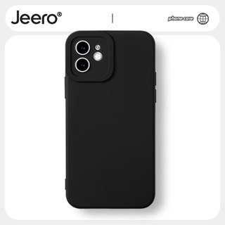 JEERO เคสไอโฟน เคสซิลิโคนนุ่มกันกระแทก เคสโทรศัพท์ Compatible for iPhone 15 14 13 12 11 Pro Max SE 2020 X XR XS 8 7 ip 6S 6 Plus YCS8