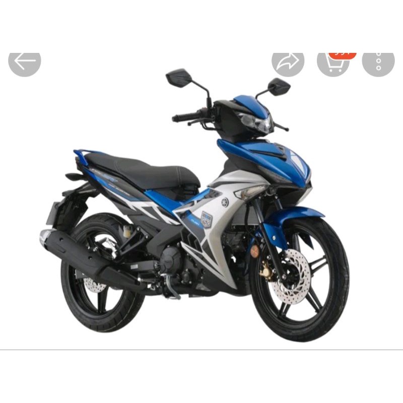 สติ๊กเกอร์ BODY STRIPE NO 9 NO 10 Y15ZR V2 2021 MODEL 9 สติ๊กเกอร์ BODY Y15ZR V2 NO 9 NO10