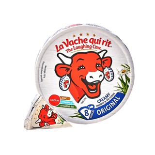 The Laughing Cow Cheese Spread Original 8p ++ ชีส ชีสวัวแดง 120 กรัม