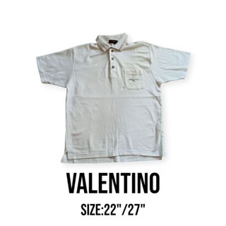 เสื้อโปโล แบรนด์valentinoแท้