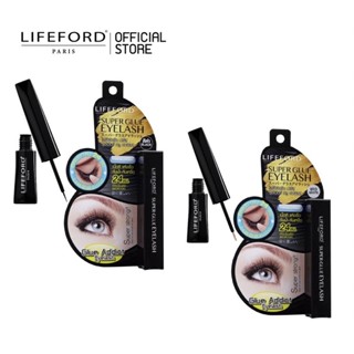 กาวติดขนตาปลอม ไลฟ์ฟอร์ด ปารีส ซุปเปอร์ กลู อายแลส Lifeford Super Glue Eyelash 5 g.