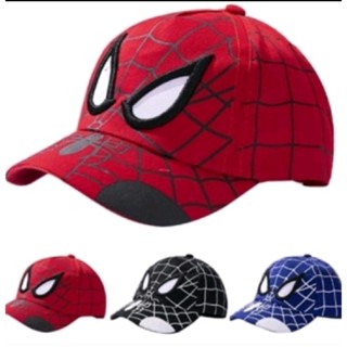 ลดราคา ... !!! หมวกเบสบอล ลาย Spiderman Motif สําหรับเด็กผู้ชาย