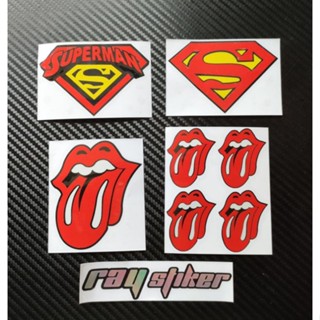 สติกเกอร์ตัดหิน Superman &amp; ROLING