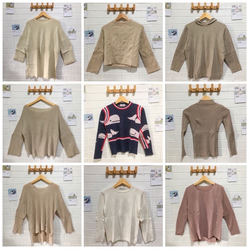 10 OCTOBER 2022 CODE 01-45 RIZLASSTUFF KOREAN KNIT TOP