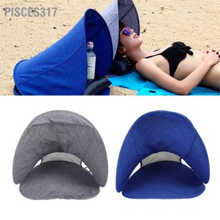 Pisces317 Mini Head Pop Up Tent Breathable Face Protection Sun Shelter with Storage Bag for Outdoor Beach