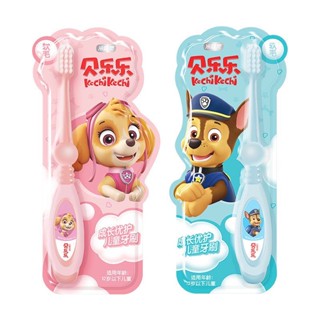 (มีของแถม) แปรงสีฟันเด็ก 🌈 Paw patrol พร้อมส่ง ขนนุ่ม Lookmaebaby