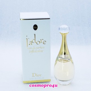 (มินิ) น้ำหอม DIOR Jadore EDP Infinissime 5ml หัวแต้ม ของแท้เคาน์เตอร์ มีฉลากไทย ผลิต 3/22