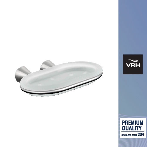 VRH ที่ใส่กระดาษทิชชู่ รุ่น NOVA 104 ผิวซาติน (ห่อแอร์) ที่แขวนกระดาษชำระ รหัส FBGHN-V104AS (Clearance Product)