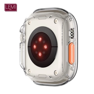case นิ่ม สำหรับ Apple Watch ultra 49mm 2เเบบให้เลือก เคส watch case เเบบไม่มีหน้าจอหรือคลุมจอ เคสสําหรับแอปเปิ้ลวอช