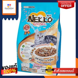 เน็กโกะเลิฟมิกซ์ ปลาทูน่า มากุโระ 3กก.NEKKO LOVE MIX TUNA MAGURO 3KG.