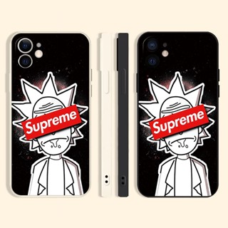 supreme เคสไอโฟน 14 pro max iPhone 13 12 11 promax case Rick Sanchez 7 8 Plus 8พลัส Se2020 เคส X Xr Xs Max cover