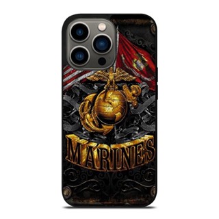 Usmc เคสโทรศัพท์มือถือ กันกระแทก ลาย US Marine สําหรับ IPhone 14 Plus 13 Pro Max 12 Mini XS XR