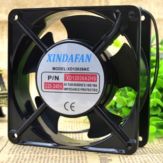 พัดลมระบายความร้อน SZ XINDAFAN XD12038AC 2HS 220V 12 ซม. 12038