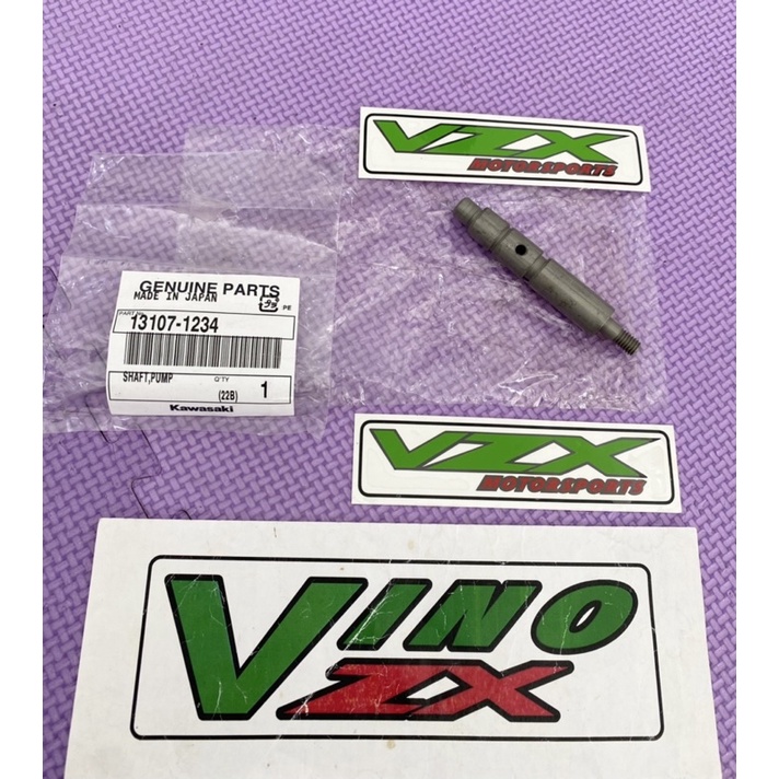 เพลาปั๊มเหล็ก เพลาพัดลม ปั๊มน้ํา ปั๊มน้ํา Ninja 150 R SS RR KRR Original Kawasaki