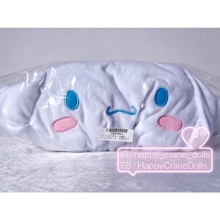 🔶ส่งฟรี🔶 ที่ใส่กล่องทิชชู่หน้าชินนามอนโรล Sanrio Face Shaped Tissue Cover Cinnamoroll 🇯🇵นำเข้าจากญี่ปุ่น🇯🇵