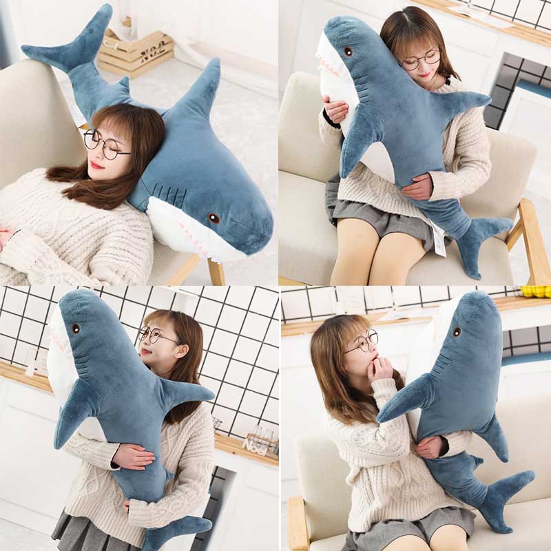 ตุ๊กตา ฉลาม ตุ๊กตาฉลามตัวเล็ก นิ่ม ตุ๊กตาฉลาม สำหรับของขวัญวันเกิด - รูปที่ 3