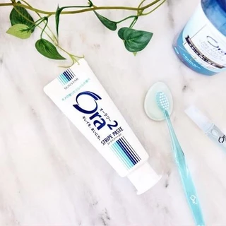 โอราทู สไตรป์ ทูธเพสท์ ขนาด 140g/Ora2 stripe paste toothpaste 140g