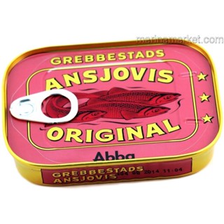 Ansjovis Grebbestad 125g - Abba