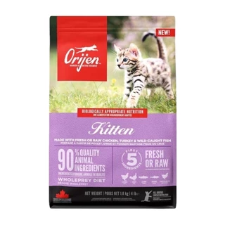 Orijen Premium CatFood ขนาด 1.8 กิโลกรัม อาหารแมวเกรดพรีเมี่ยม มีให้เลือก 5 สูตร {อาหารแมวเม็ด}