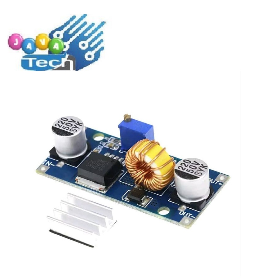 XL4015 โมดูลสเต็ปดาวน์ DC-DC 4-38V ถึง 1.25-36V 5A 75W XL-4015 โมดูล