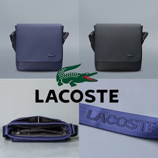 กระเป๋าธุรกิจแฟชั่นลำลองสำหรับบุรุษ กระเป๋าสะพายข้าง กระเป๋าสะพายLacoste กระเป๋า กระเป๋าผู้ชาย