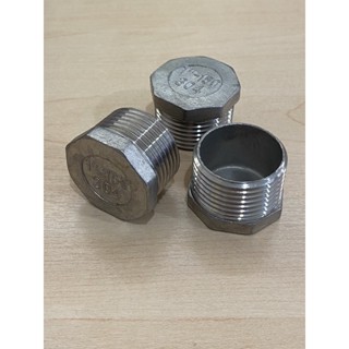 ปลั๊กอุดสแตนเลส 304 หัวอุดสแตนเลส Hex Plug