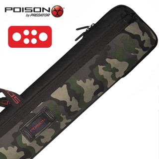 Poison Covert Camo 2x4 Hard Cue Case