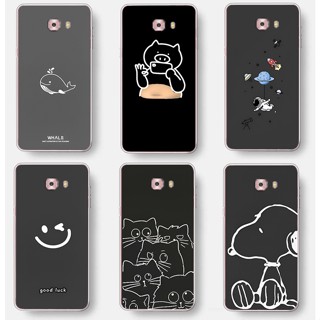 เคสโทรศัพท์มือถือ ซิลิโคนนิ่ม TPU สําหรับ Samsung Galaxy C5 C7 Pro C9 C9 Pro