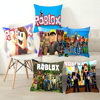 Roblox ปลอกหมอนอิงโซฟา ลายการ์ตูน (ไม่มีแกนหมอน)