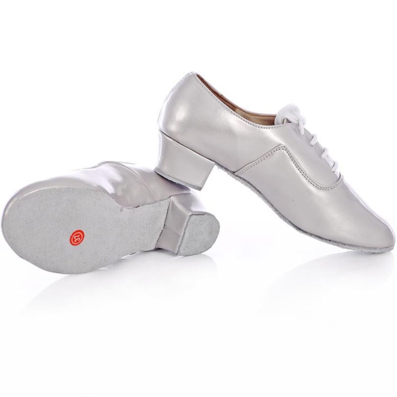 Qsuccua ใหม่ผู้ใหญ่ชาย Latin ballroom dance practice performance รองเท้าเต้นรําในร่ม