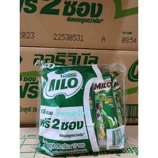 สุดคุ้ม!!! ไมโล3in1พร้อมดื่ม แพค 15+2 ซอง Milo3in1