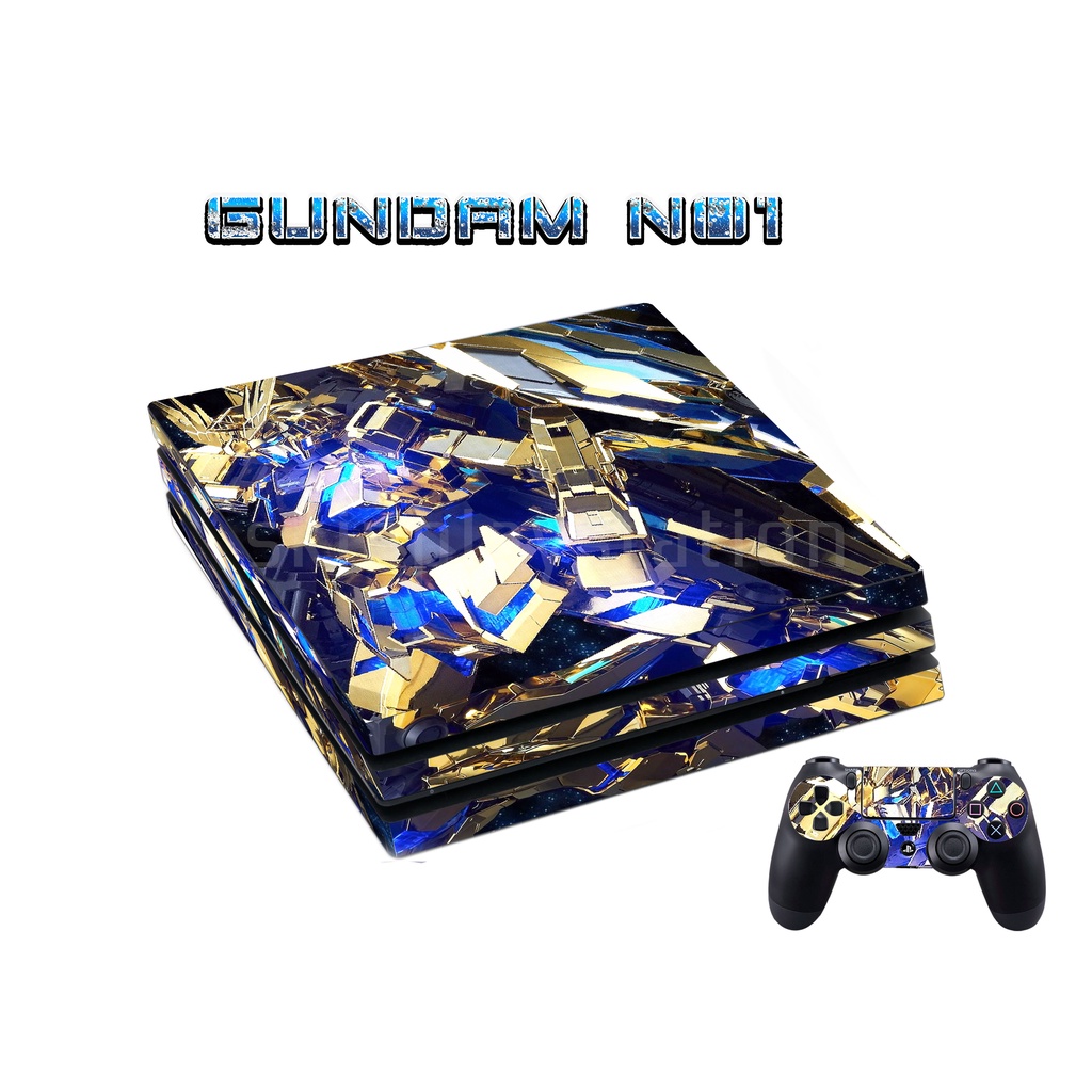 [PS4] สติ๊กเกอร์ผิวสําหรับคอนโซลเกม ps3 ps4 Gundam 1 - หรือสั่งทํา