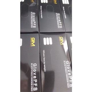 ถุงมือจีเอม50คู่100ชิ้นหนางานดีมาก290บาทไรแป้ง
