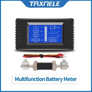 Dc 0-200V 100A 300A โวลต์มิเตอร์ แอมมิเตอร์ ทดสอบแบตเตอรี่รถยนต์ ความต้านทาน แรงดันไฟฟ้า มิเตอร์ จอภาพ 12v 24v 48v 96v