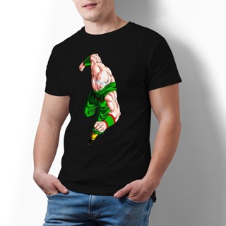 เสื้อคู่ Bandai ดราก้อนบอลอวตารรัฐ Tien Shinhan เสื้อยืดญี่ปุ่นผ้าฝ้ายชายเสื้อยืดขนาดใหญ่พิมพ์เสื้อยืด Tshirt คลาสสิก