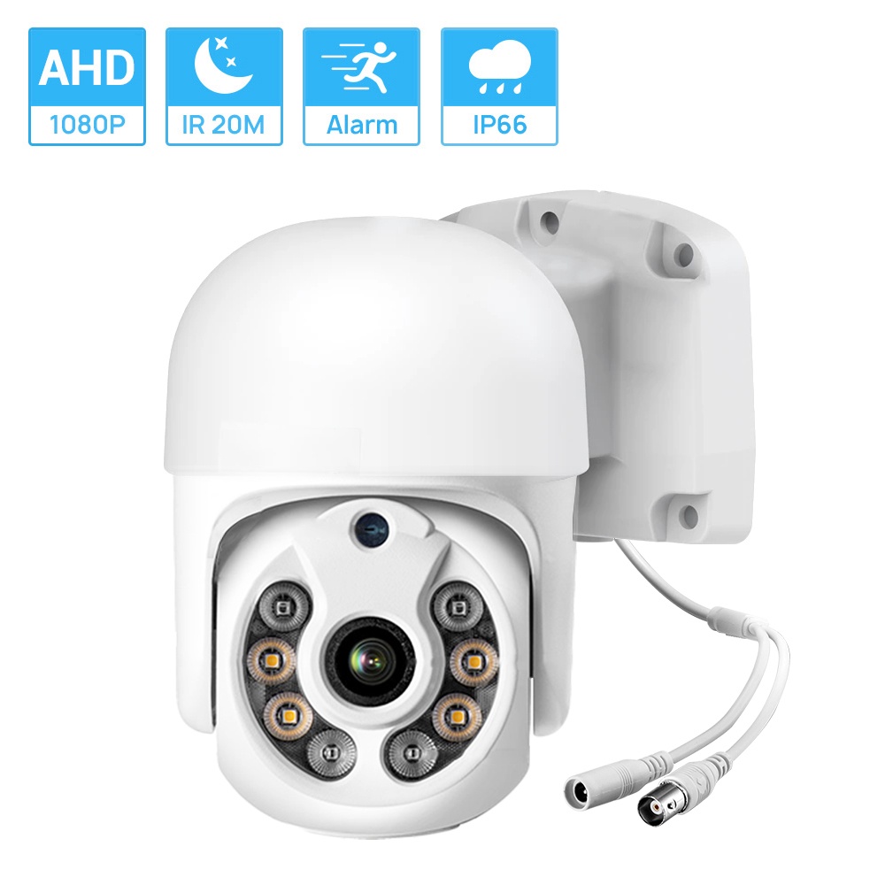 Hamrol Mini PTZ AHD Camera 1080P IR Nightvision IP66 Waterproof Coaxial Control Outdoor CCTV