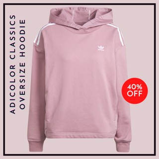 เสื้อฮู้ด ADICOLOR CLASSICS OVERSIZE ADIDAS แท้ 100% หิ้วเองจาก Shop