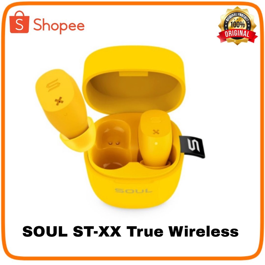 ของแท้!!! หูฟังบลูธูท หูฟังไร้สาย SOUL ST-XX True Wireless Earphones