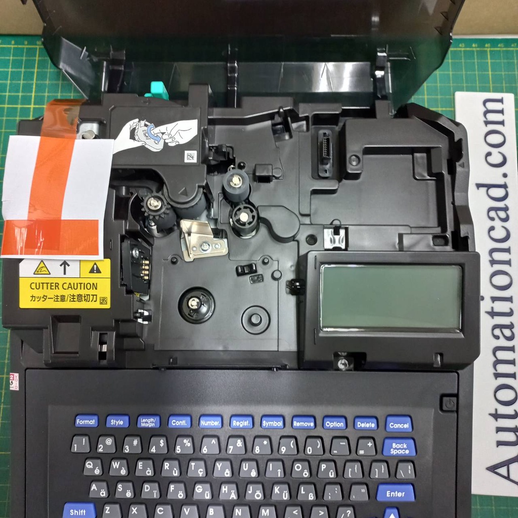 ตลับหมึก RC-TU150B CANON ของแท้ MK3000 MK5000 เครื่องพิมพ์ปลอกสายไฟ มาร์คสายไฟ ผ้าหมึก ออกบิลแวทได้