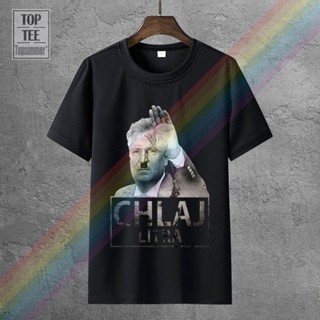 Tee Chlaj Lit เสื้อตลกโปแลนด์แอลกอฮอล์เสื้อยืดตลกเสื้อโปแลนด์ท็อปส์สตรีทแวร์ความภาคภูมิใจเสื้อยืด