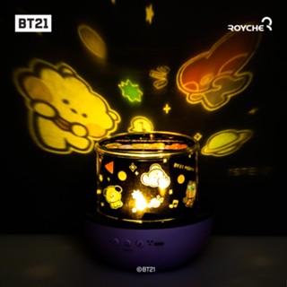 Bt21 โคมไฟโปรเจคเตอร์ ลําโพงบลูทูธ ไร้สาย ขนาดเล็ก